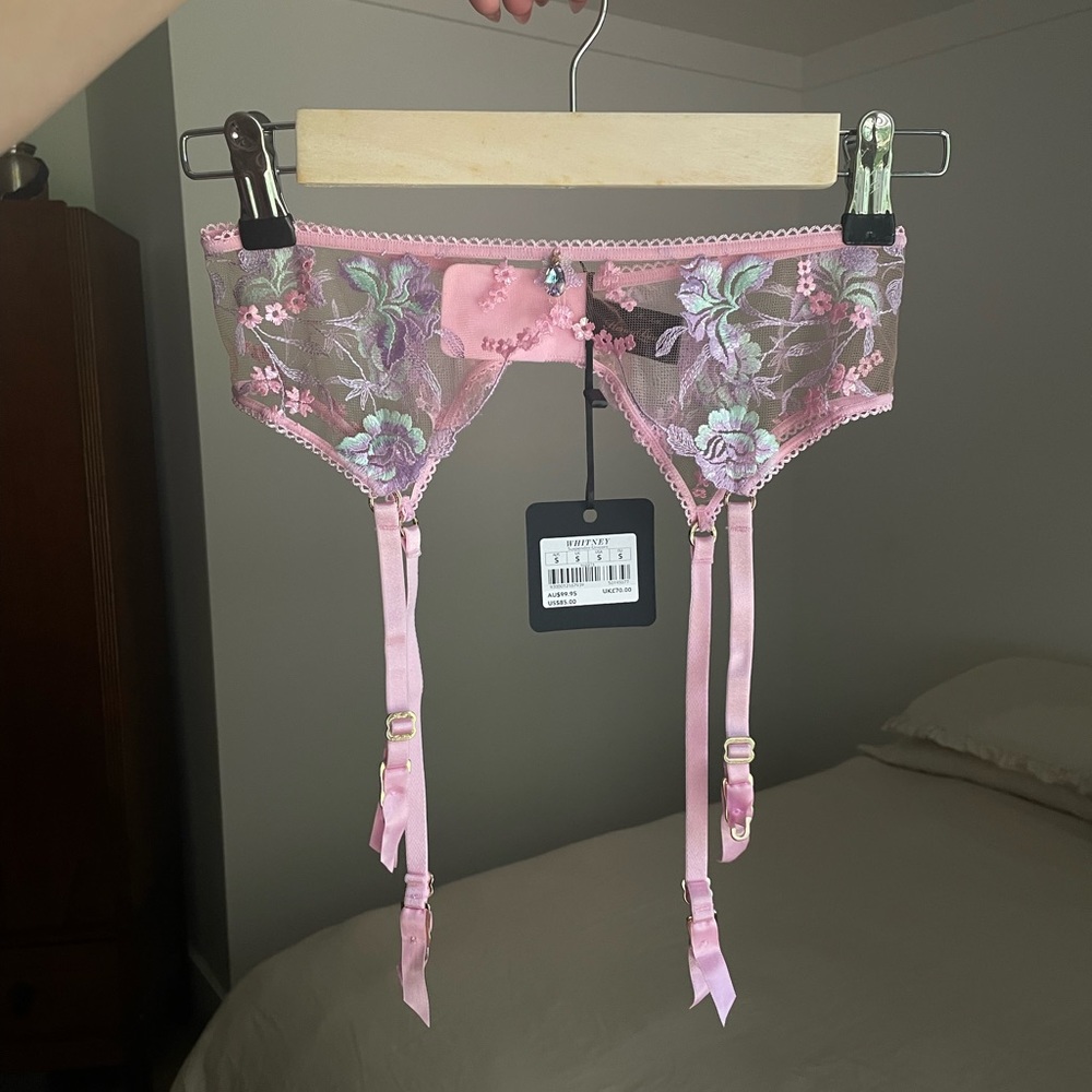Honey Birdette Whitney Unicorn Garter Belt